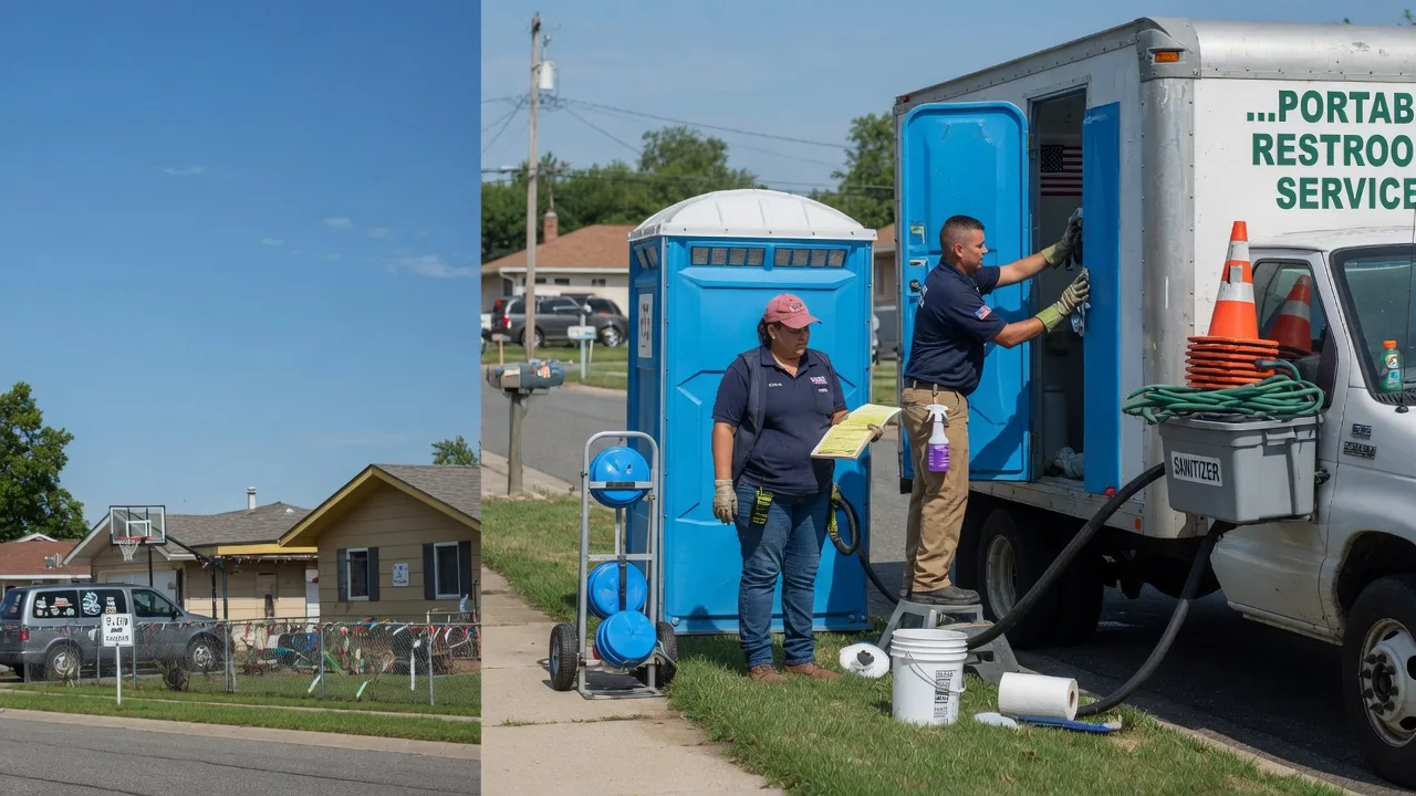 Portable Toilet Rental in Vicksburg, MI near me